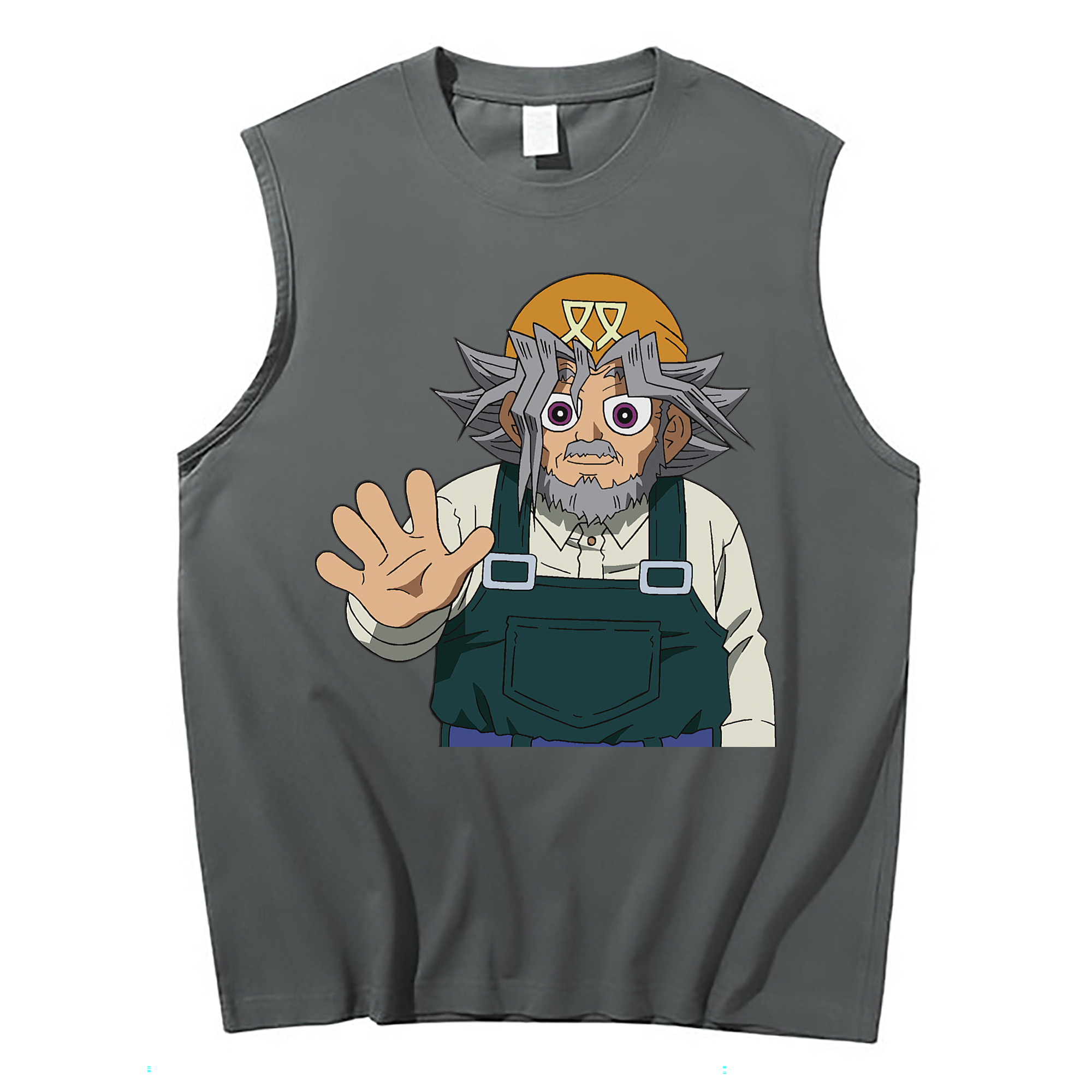 （画像用） 遊☆戯☆王 Yu-Gi-Oh! コットン100％タンクトップ（フロントプリント）